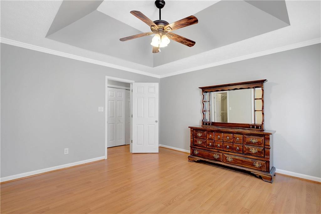 7 Buck Trail Newnan, GA 30265 - Photo 17 of 37 a view of room with furniture and a ceiling fan