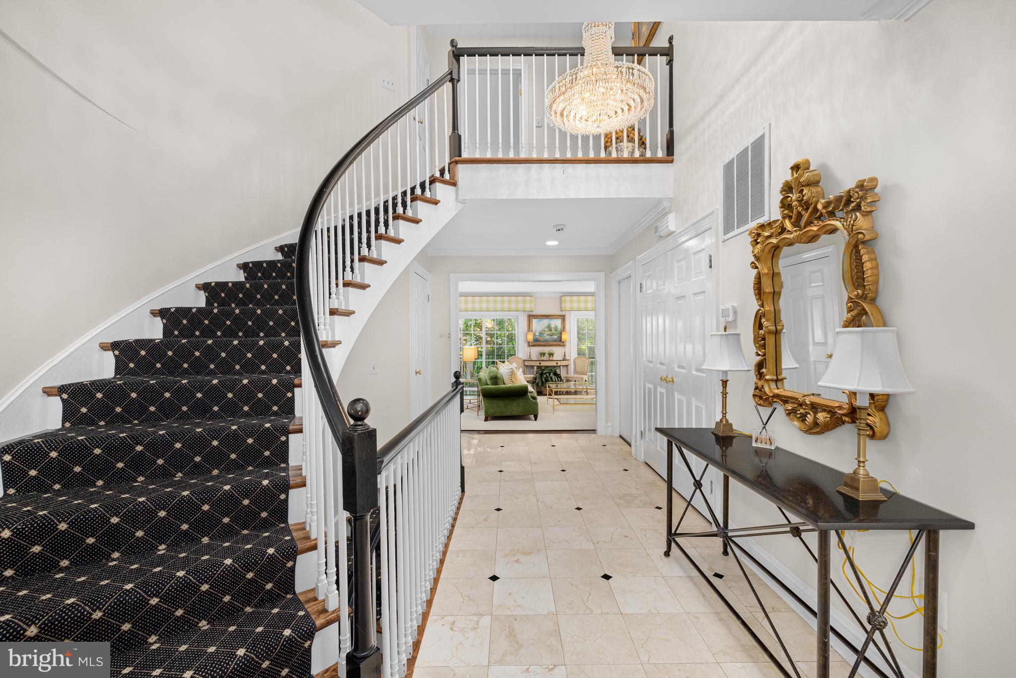 1332 Skipwith Road McLean, VA 22101 - Photo 2 of 35 a view of entryway livingroom and hall with wooden floor