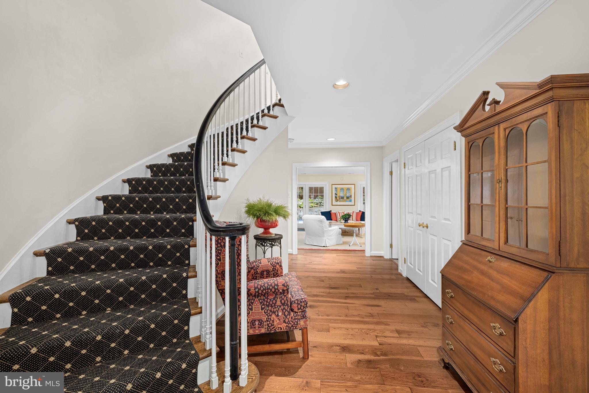 1332 Skipwith Road McLean, VA 22101 - Photo 22 of 35 a view of entryway with wooden floor