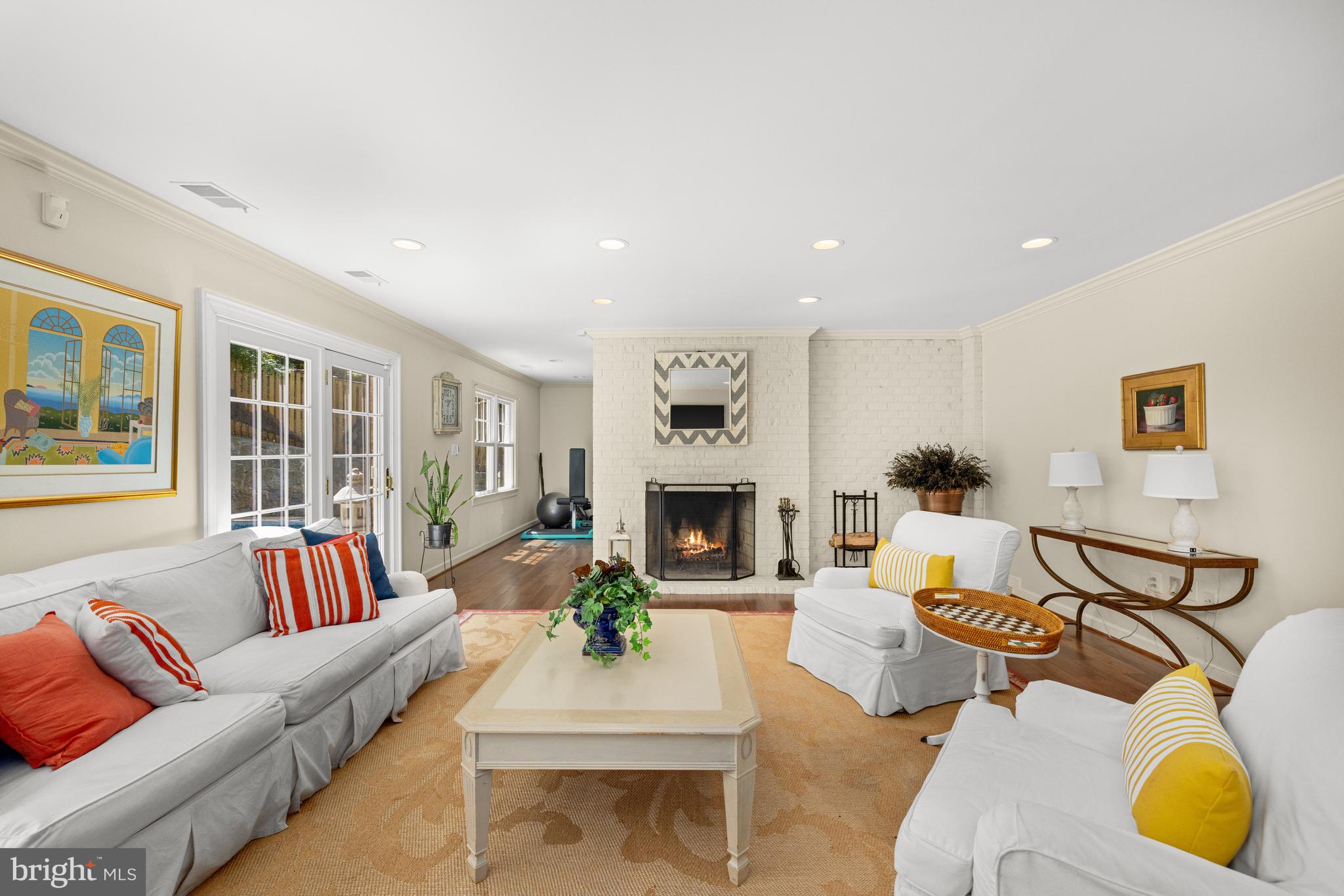 1332 Skipwith Road McLean, VA 22101 - Photo 24 of 35 a living room with furniture fireplace and window