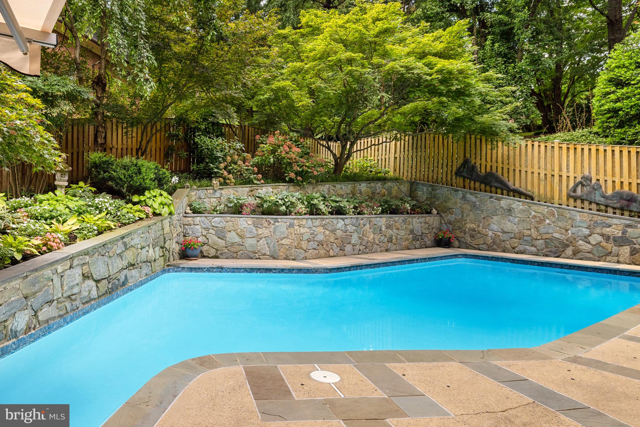 1332 Skipwith Road McLean, VA 22101 - Photo 28 of 35 a view of swimming pool with a patio