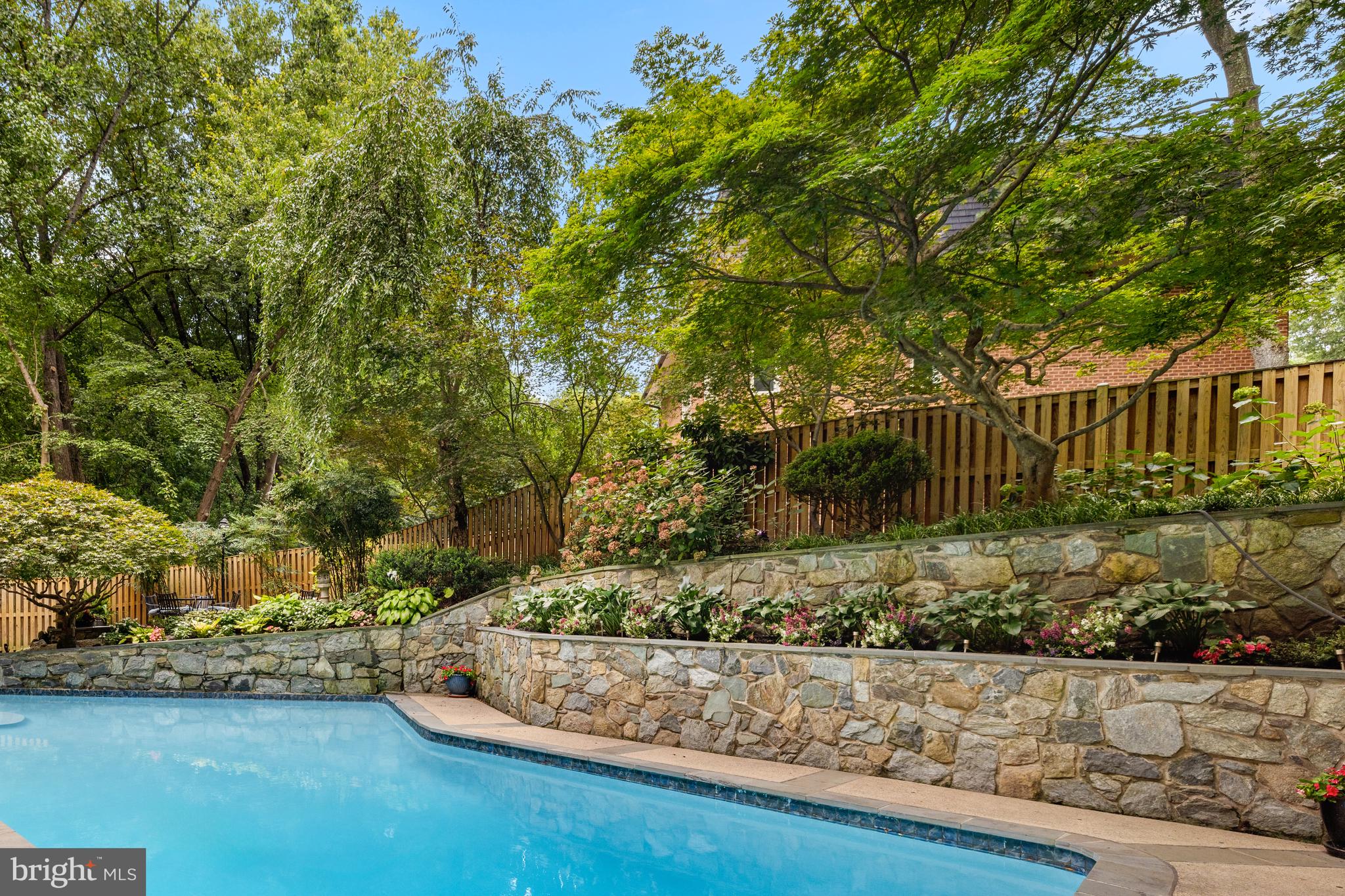 1332 Skipwith Road McLean, VA 22101 - Photo 30 of 35 a view of a garden with pathway