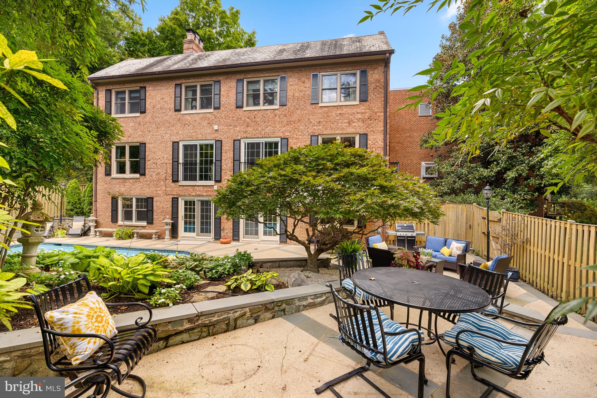 1332 Skipwith Road McLean, VA 22101 - Photo 33 of 35 a view of a chairs and table in patio