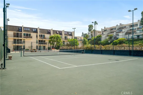 a view of a tennis court