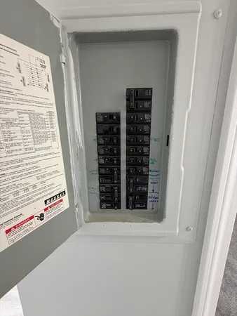 a view of water heater room
