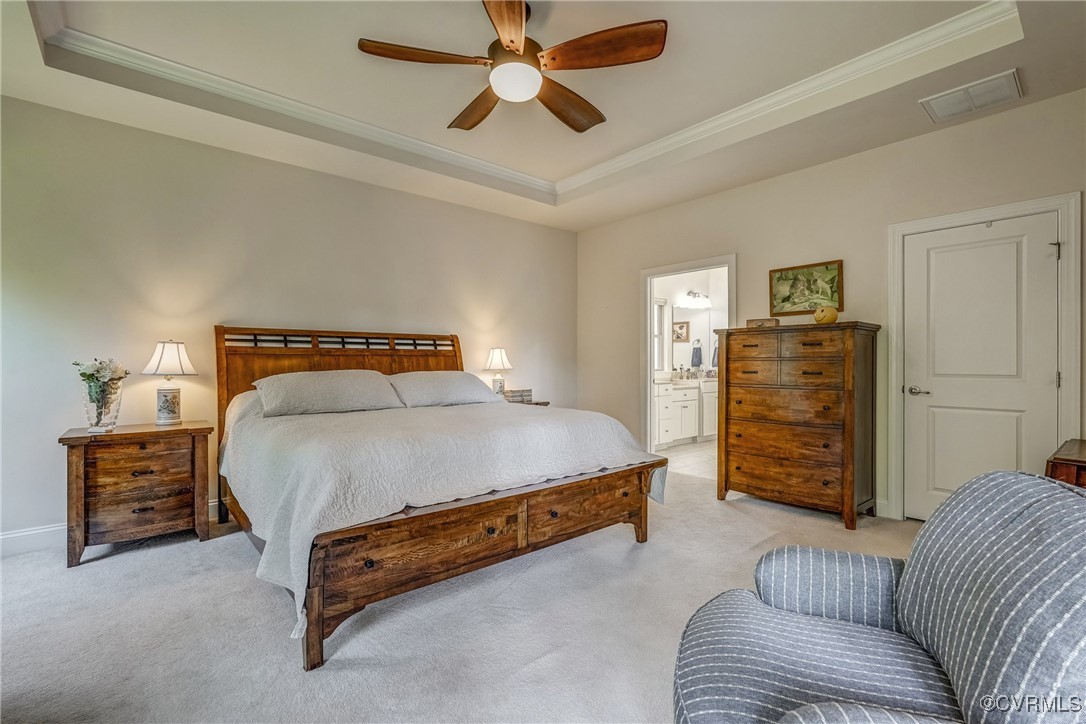 13119 Rodington Court Midlothian, VA 23113 - Photo 27 of 48 a bedroom with a bed and furniture