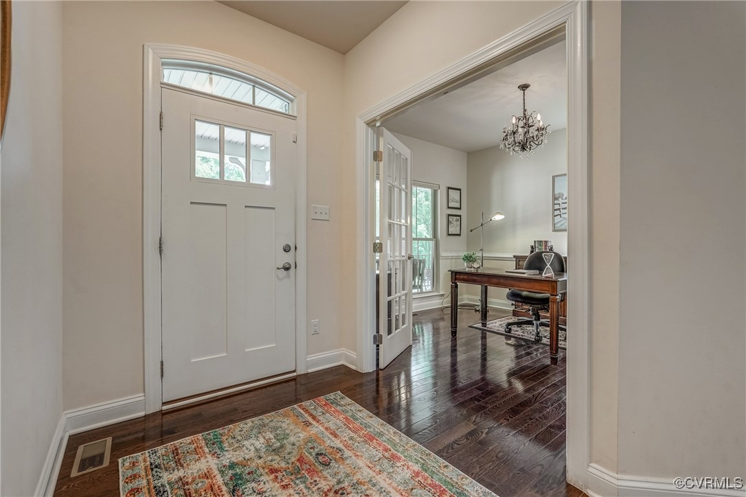 13119 Rodington Court Midlothian, VA 23113 - Photo 5 of 48 a view of hallway with livingroom and furniture