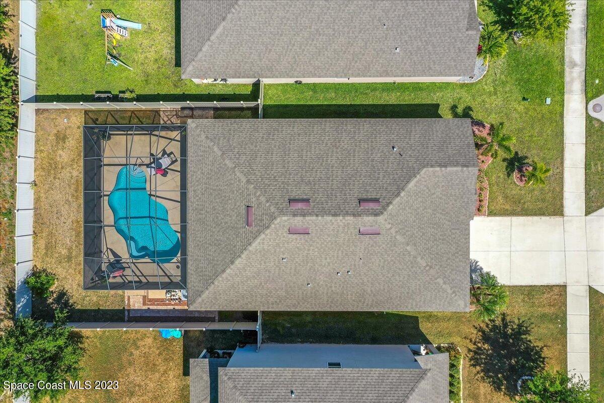 4480 Pagosa Springs Circle Melbourne, FL 32901 - Photo 30 of 41 Arial of house