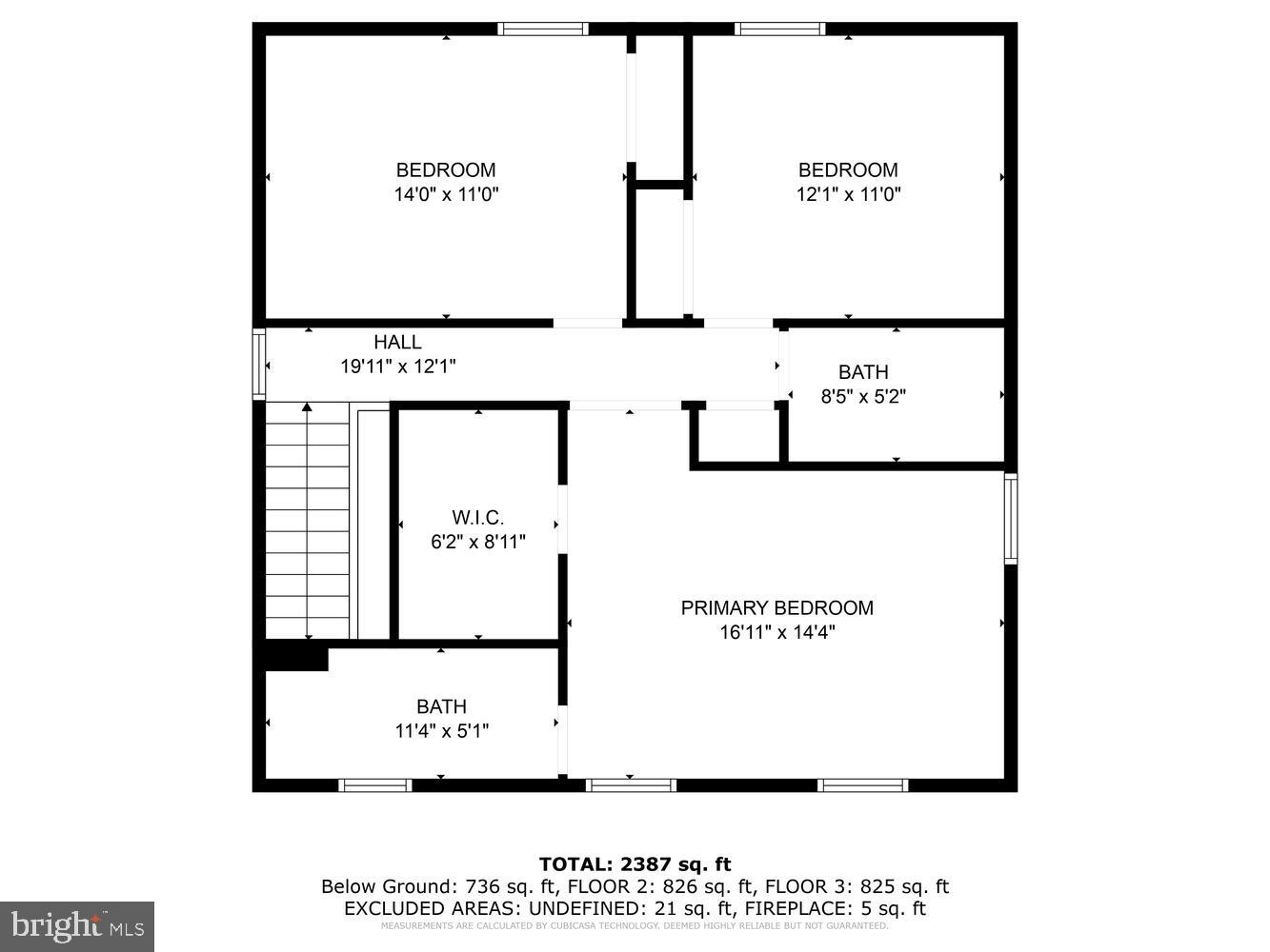 210 Seamaster Road Essex, MD 21221 - Photo 53 of 57 Upper Level Floor Plan
