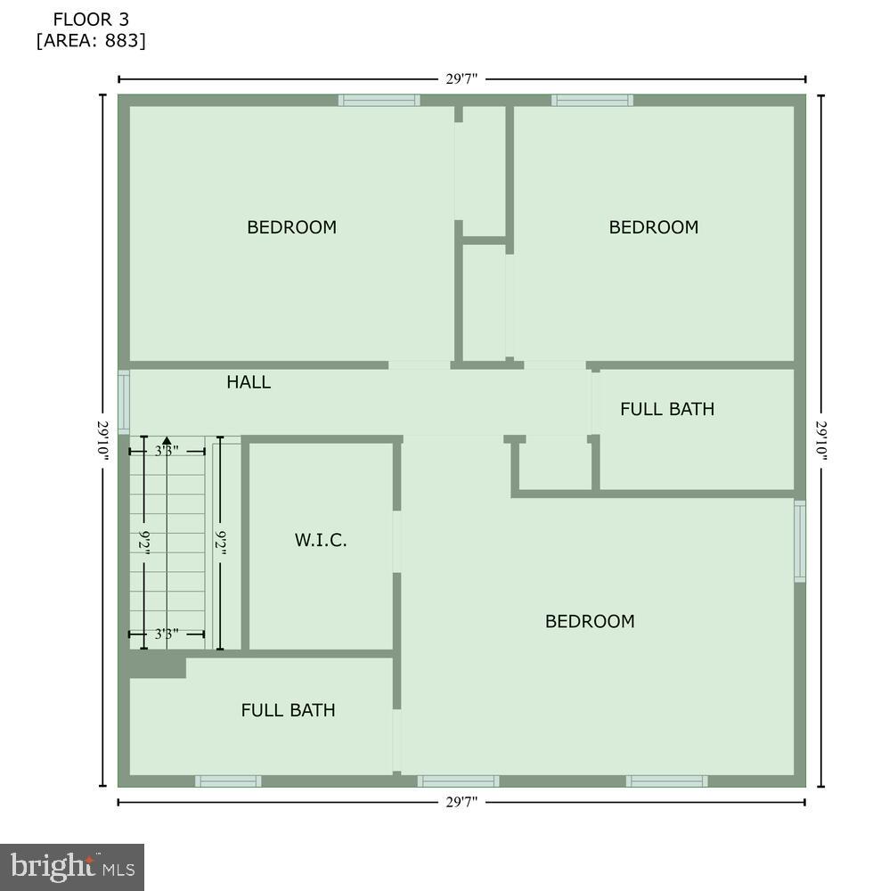 210 Seamaster Road Essex, MD 21221 - Photo 54 of 57 Upper Level Floor Plan