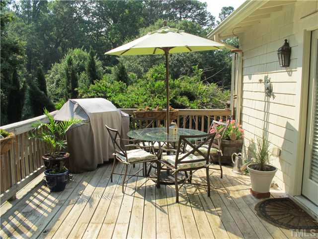 2238 The Circle Raleigh, NC 27608 - Photo 20 of 23 2008 Deck Overlooks Deep, Private Back Yard. Patio/Deck