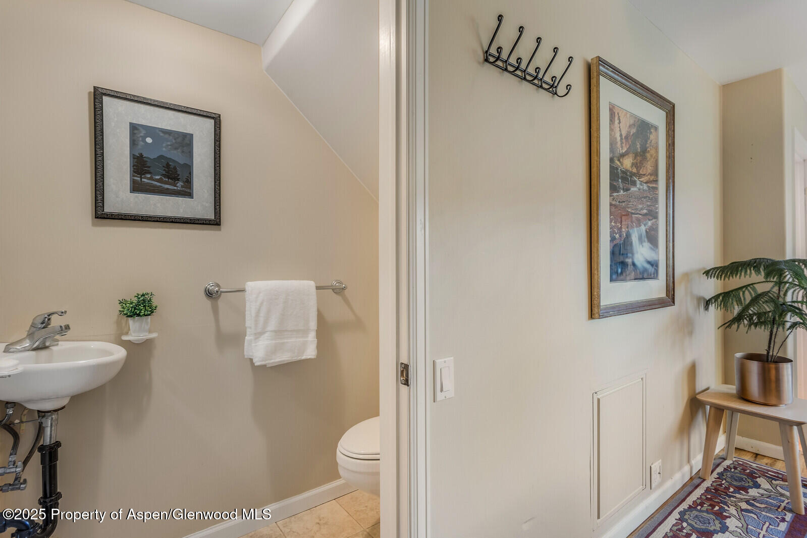 113 Lakeside Court Basalt, CO 81621 - Photo 25 of 39 a bathroom with a sink toilet and a mirror