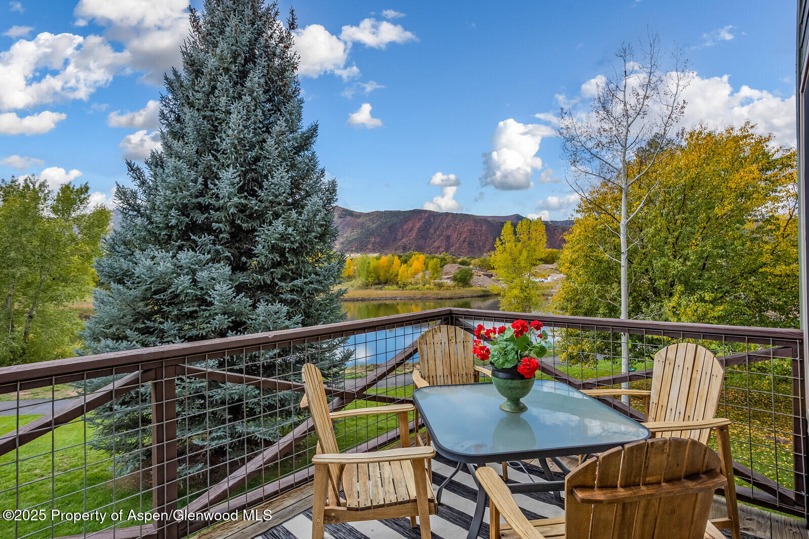 113 Lakeside Court Basalt, CO 81621 - Photo 26 of 39 a view of a chairs and table on the roof deck