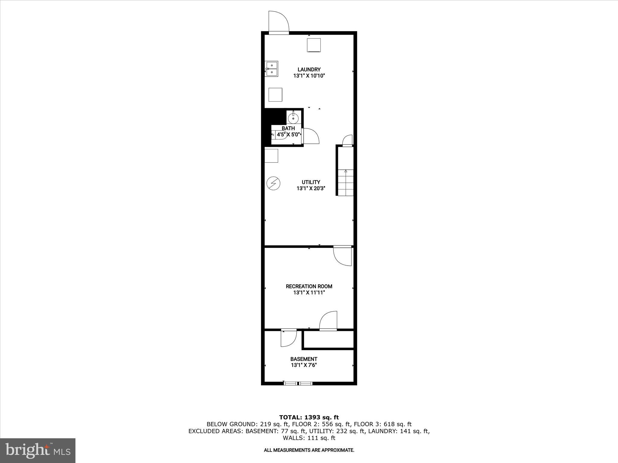 2005 Sinclair Lane Baltimore, MD 21213 - Photo 35 of 36 Floor Plan
