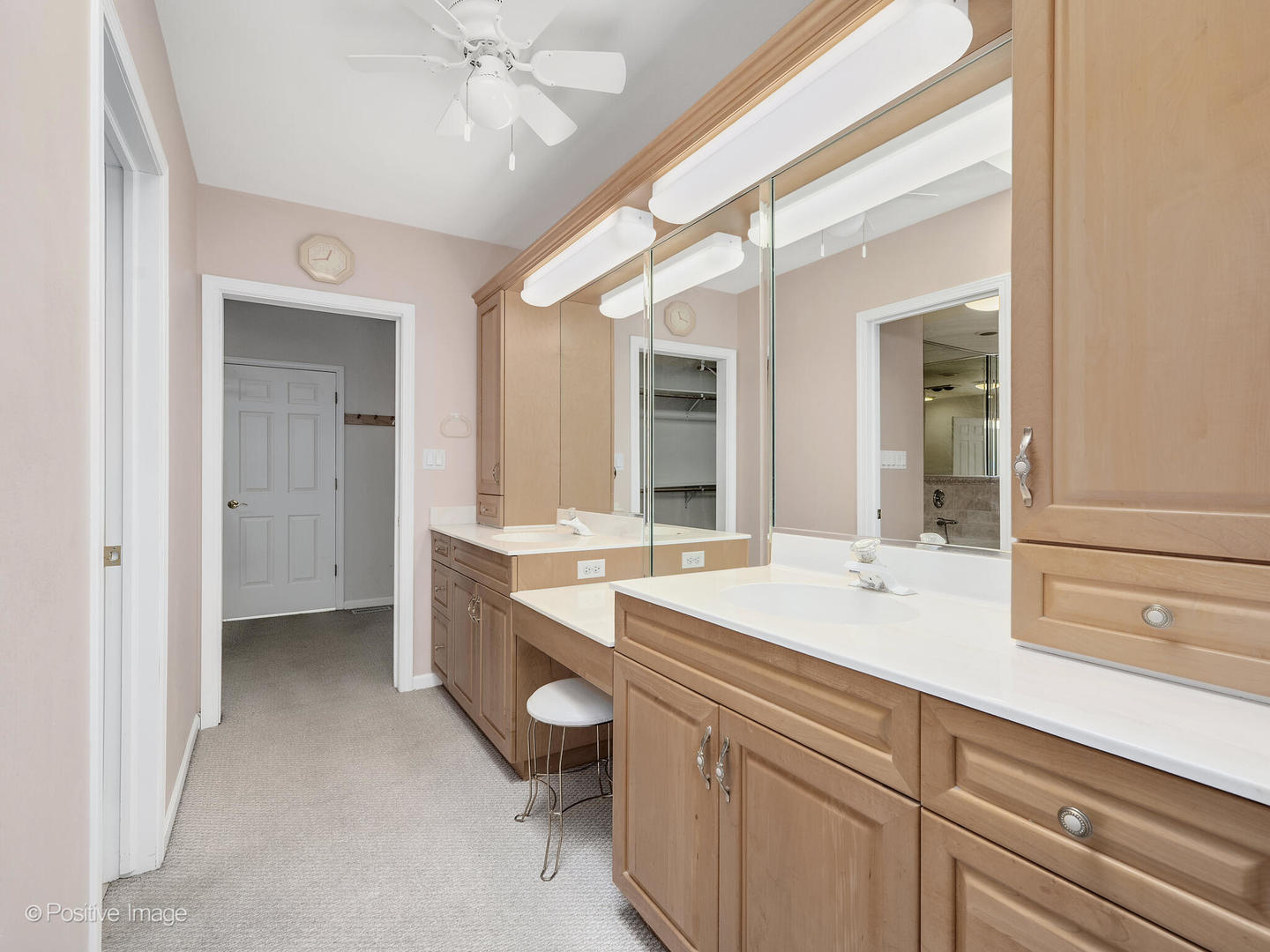 1332 Arbor Drive Lemont, IL 60439 - Photo 14 of 31 a bathroom with a sink and a mirror