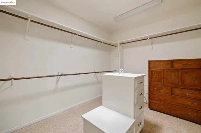 a view of walk in closet