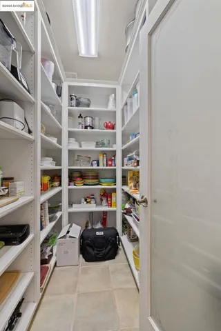 a room with storage and utility