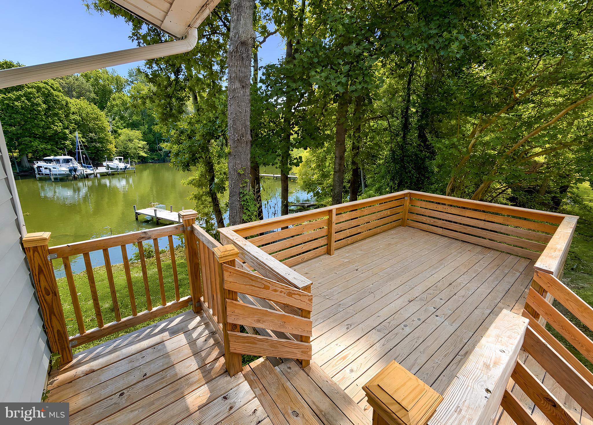 17248 Gum Landing Road St. Inigoes, MD 20684 - Photo 2 of 56 front deck overlooking Smith Creek