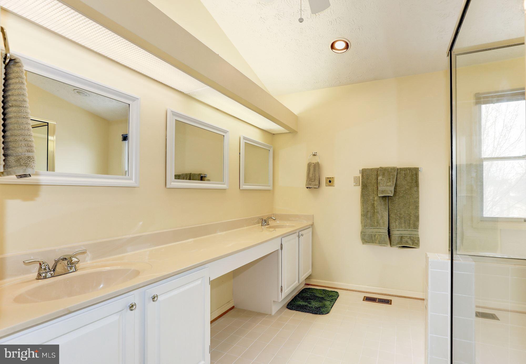 17005 Spates Hill Road Poolesville, MD 20837 - Photo 13 of 25 a bathroom with a sink and mirror