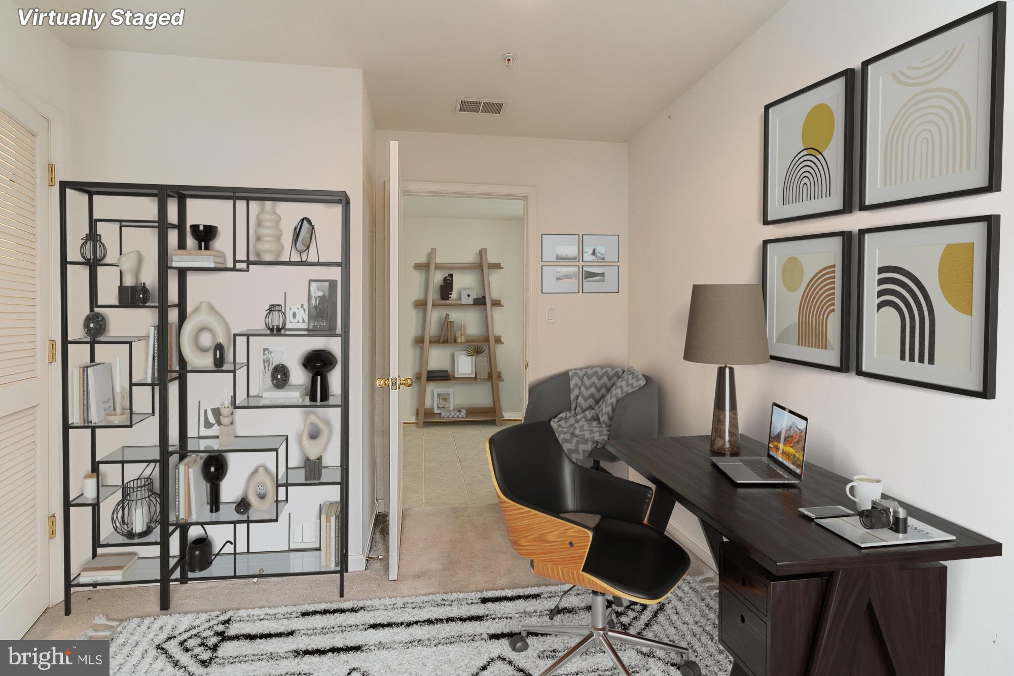 9500 Sidebrook Road, Unit 508 Owings Mills, MD 21117 - Photo 24 of 55 Virtually Staged Bonus Rm/Office or Exercise Rm 2