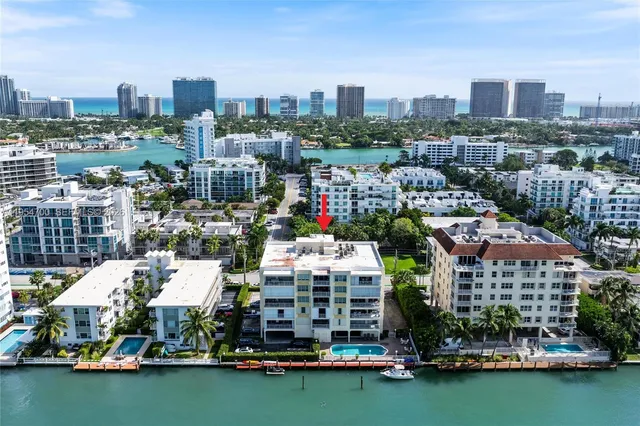 a view of a city with tall buildings