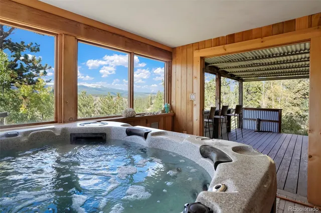 a view of front door