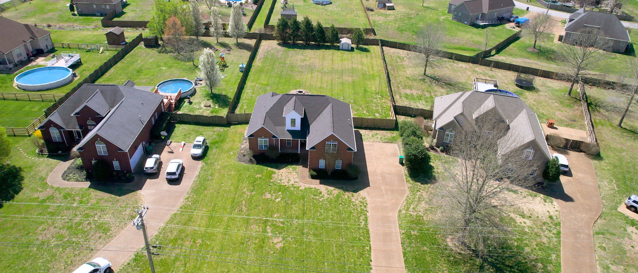 864 Bradshaw Road Lebanon, TN 37087 - Photo 36 of 41 a backyard of a house with yard and seating area
