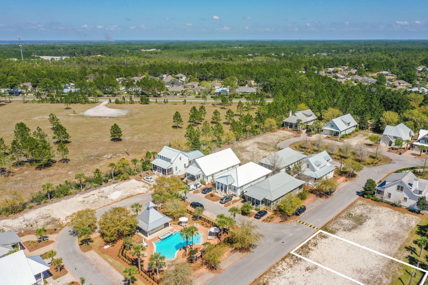 Lot 7 Cypress Santa Rosa Beach Santa Rosa Beach, FL 32459 - Photo 5 of 81 Aerial of Lot 7B with lot outline