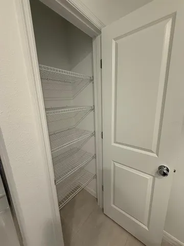 a view of walk in closet