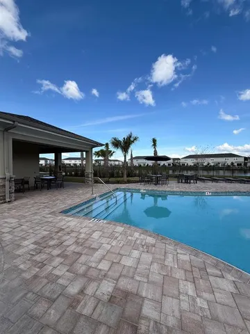 a view of lake from balcony