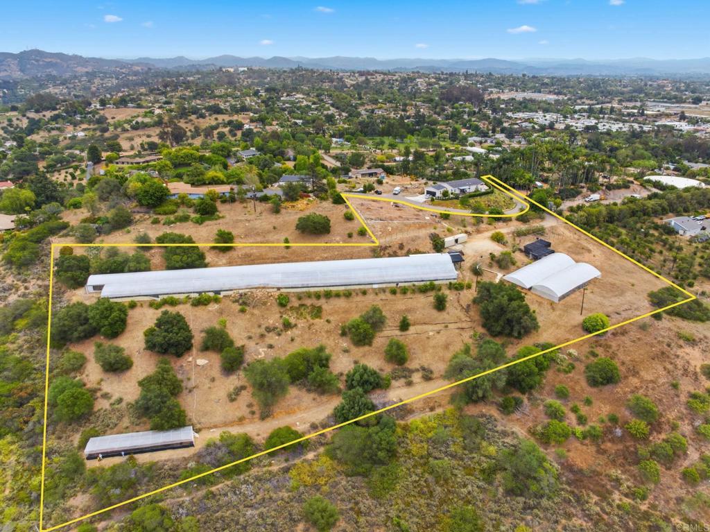 803 Quail Hill Road Fallbrook, CA 92028 - Photo 16 of 36 an aerial view of residential houses with outdoor space