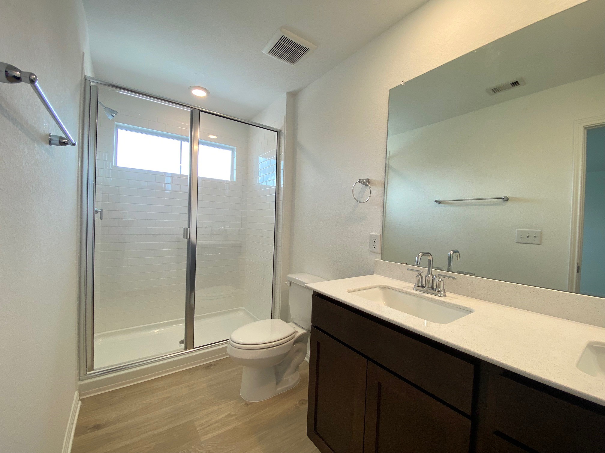 205 Saide Street Georgetown, TX 78626 - Photo 4 of 31 a bathroom with a sink toilet and shower