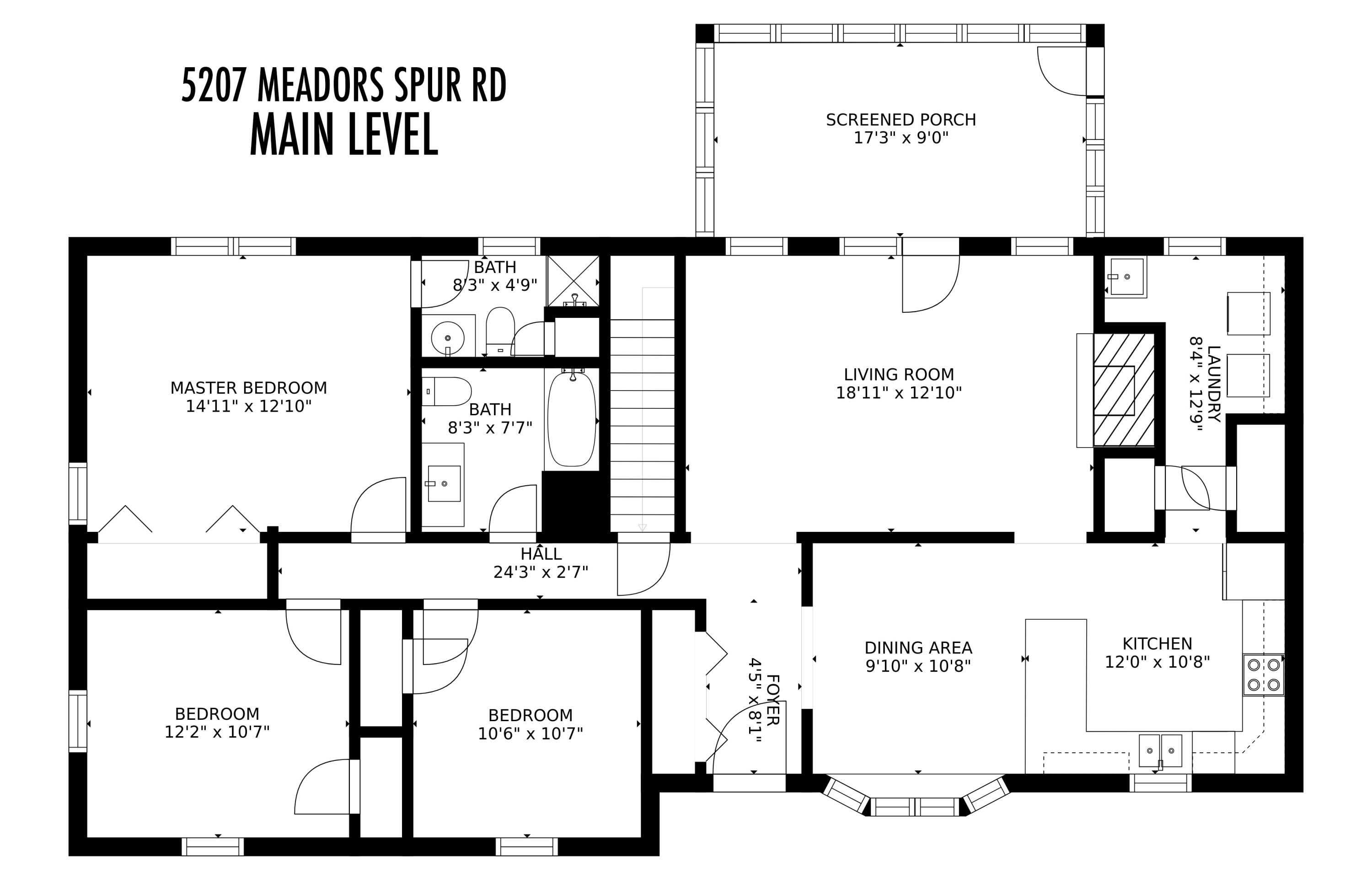 5207 Meadors Spur Road Moneta, VA 24121 - Photo 38 of 38 floorplan-main