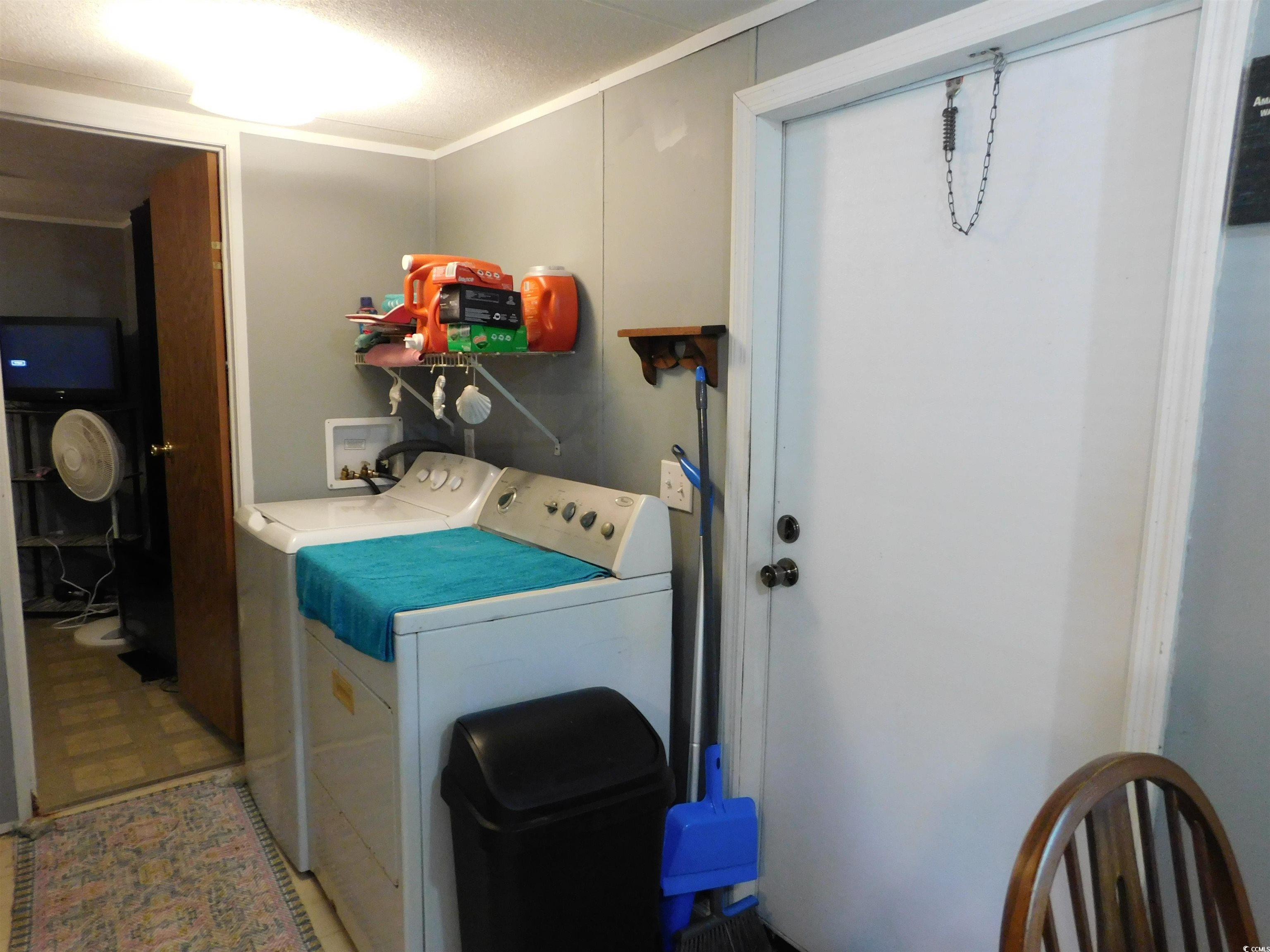 112 Offshore Drive Murrells Inlet, SC 29576 - Photo 11 of 14 Clothes washing area featuring washing machine and