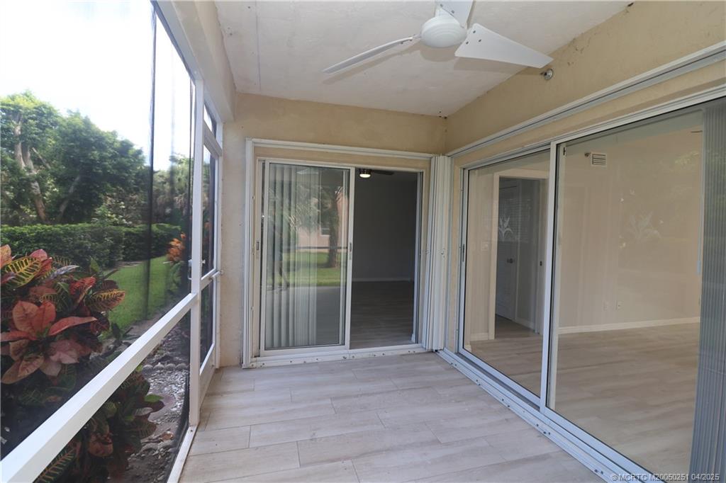 2950 Southeast Ocean Boulevard, Unit 101 Stuart, FL 34996 - Photo 29 of 35 a view of a balcony