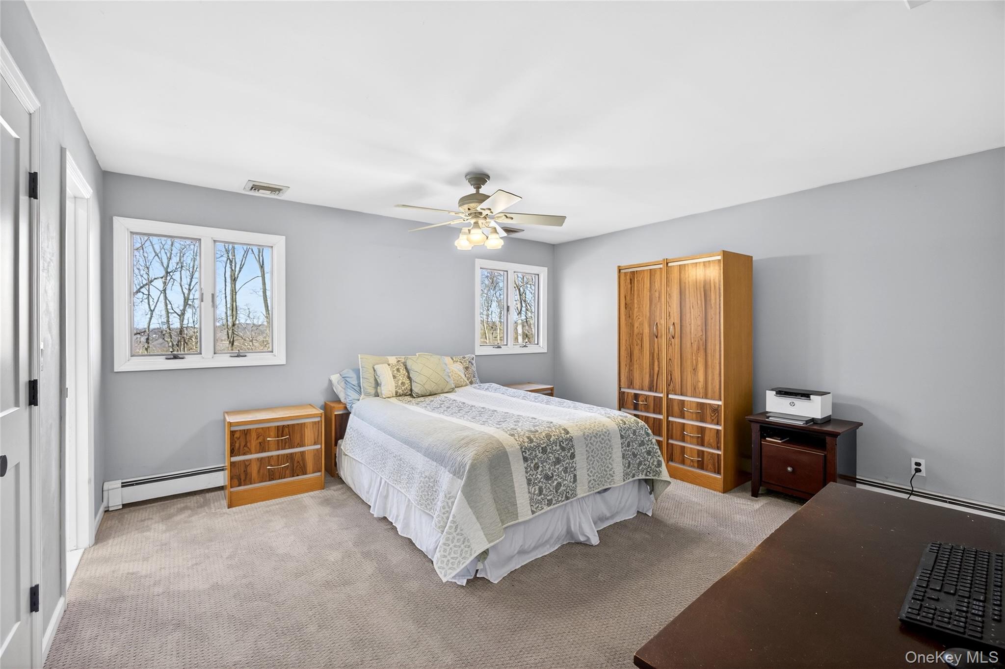 80 Ridgeview Drive Pleasantville, NY 10570 - Photo 19 of 45 The Primary Bedroom enjoys natural light, ample closet space and a private full bathroom