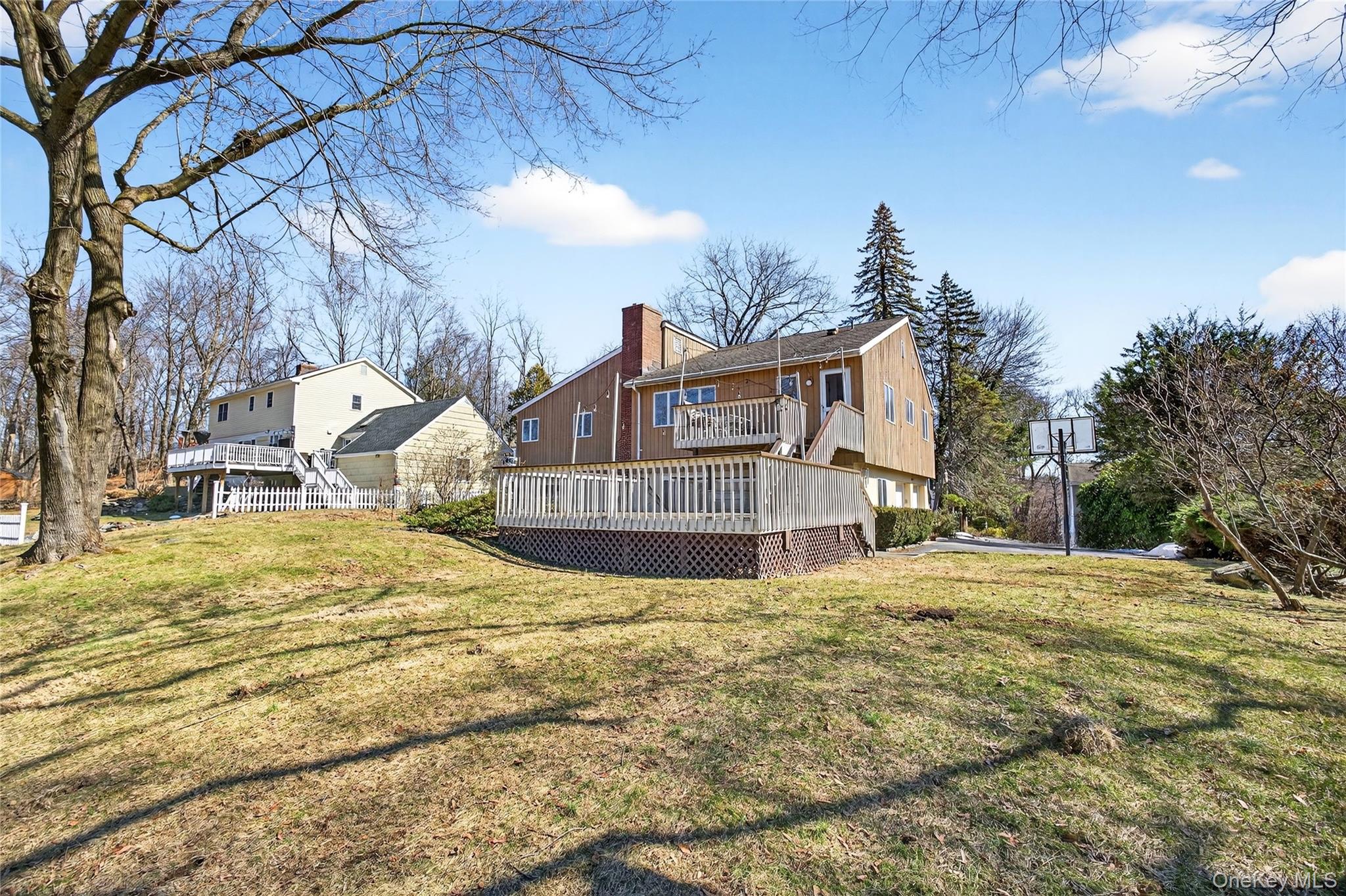 80 Ridgeview Drive Pleasantville, NY 10570 - Photo 38 of 45 View from Backyard facing the back of the home
