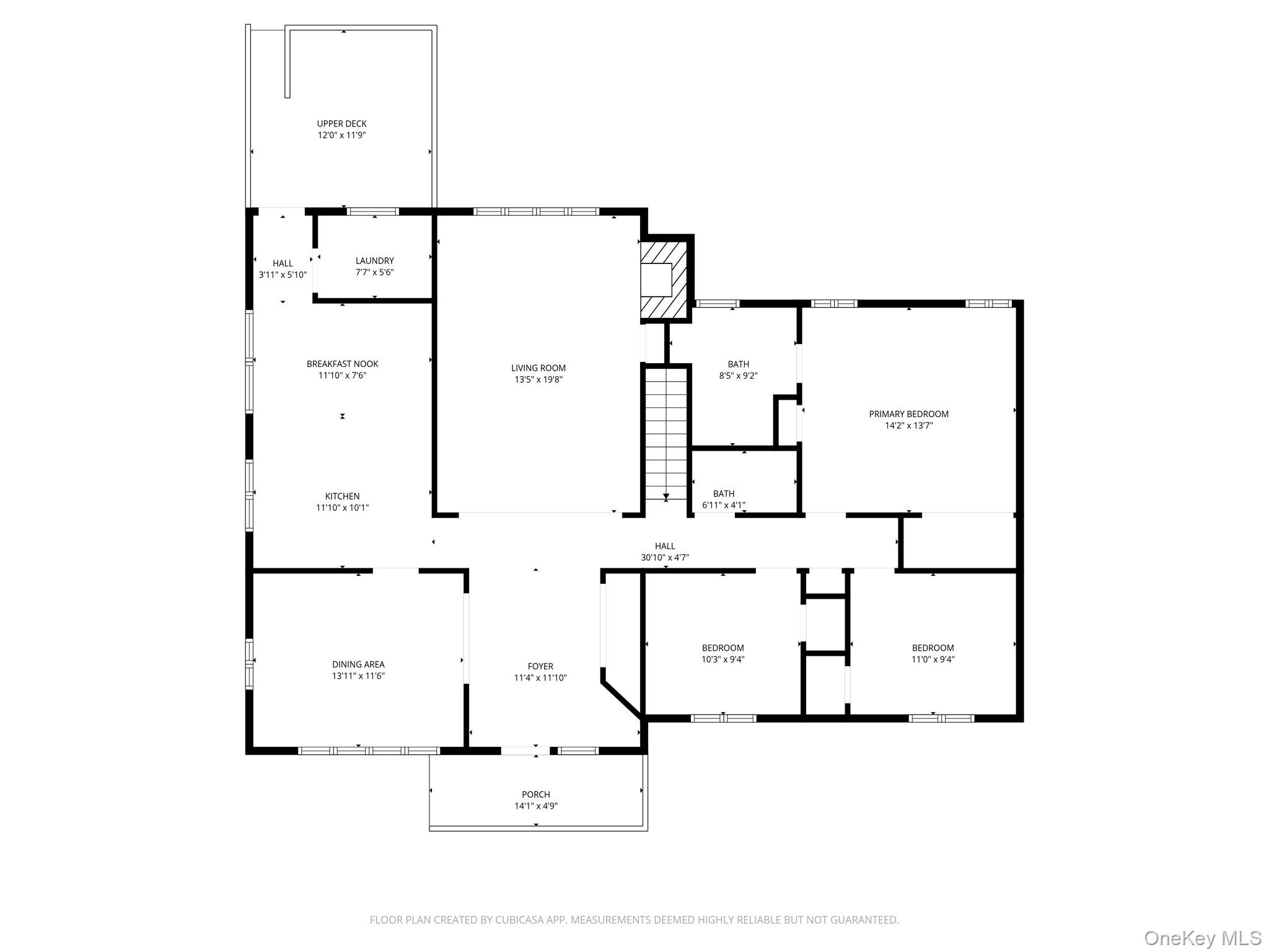 80 Ridgeview Drive Pleasantville, NY 10570 - Photo 43 of 45 Main Floor Layout