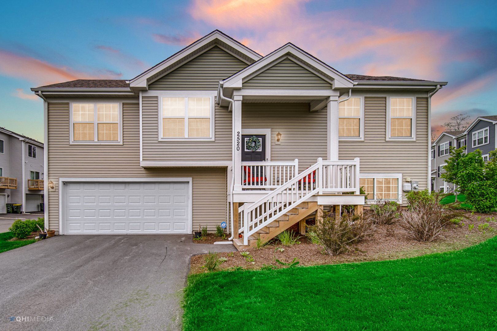 2520 Alison Avenue Pingree Grove, IL 60140 - Photo 18 of 19 a front view of a house with a yard