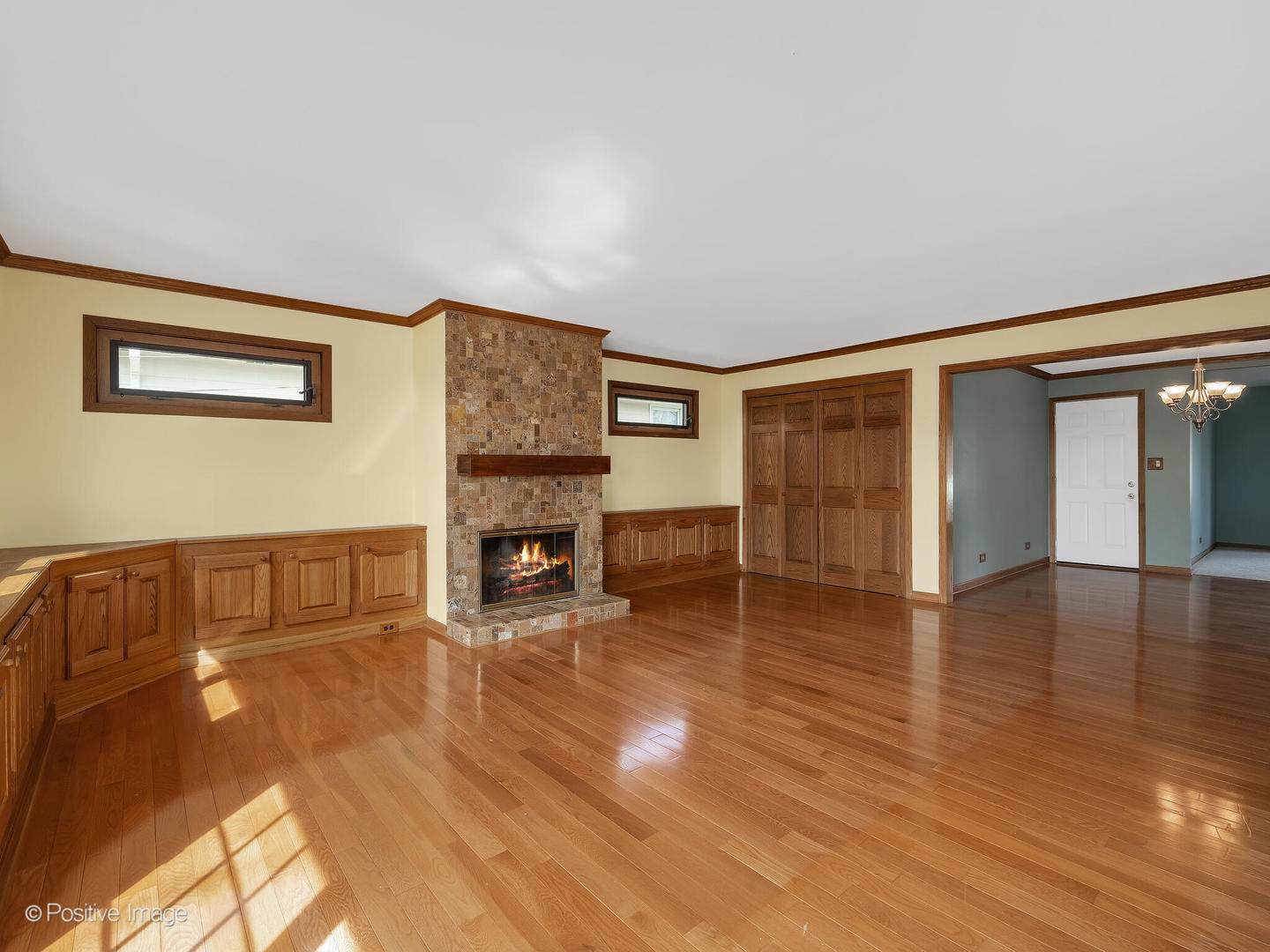 390 Arrowhead Trail Carol Stream, IL 60188 - Photo 5 of 25 a living room with furniture and a fireplace