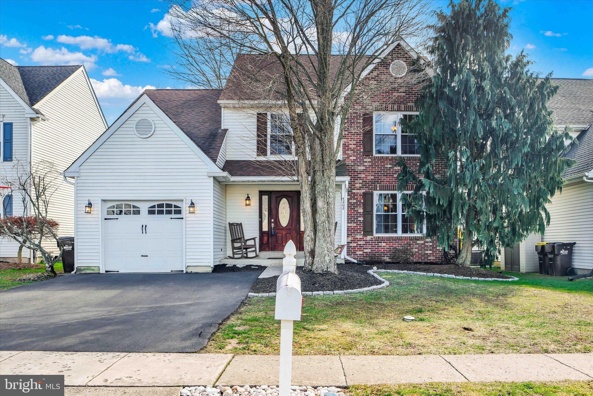 4208 Sir Andrew Circle Doylestown, PA 18902 - Photo 1 of 58 Front Exterior With Covered Front Porch