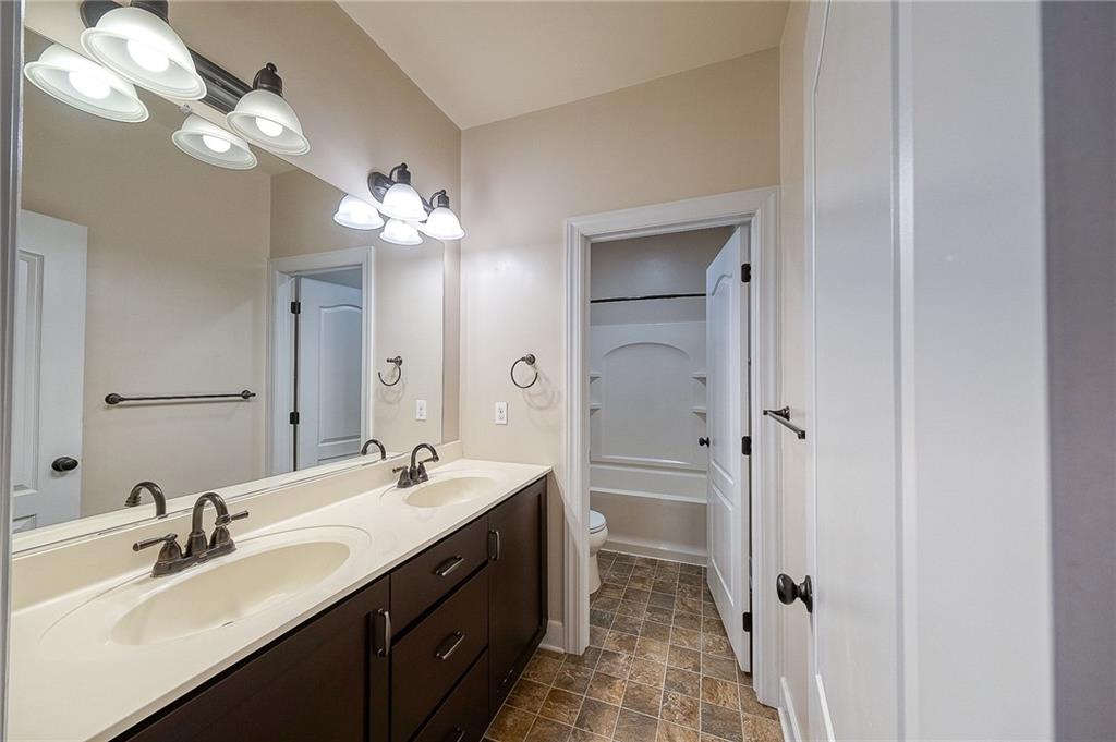 180 Seneca Place Mars, PA 16046 - Photo 30 of 42 Upper level full Bathroom with double Vanity