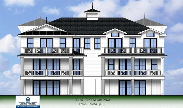 a front view of a house with balcony