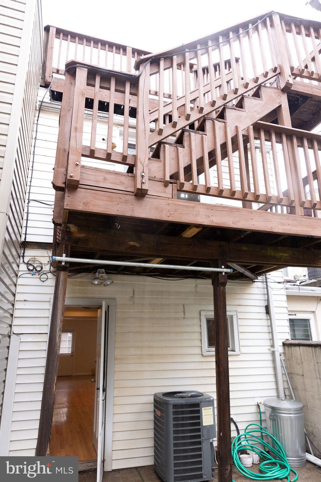 927 Binney Street Baltimore, MD 21224 - Photo 18 of 53 Stairs to rooftop deck