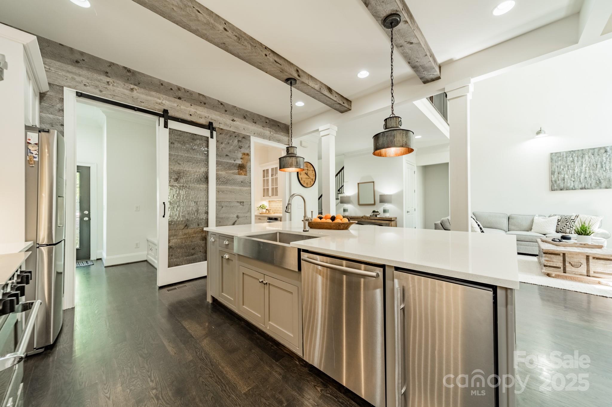 5868 Savona Terrace Fort Mill, SC 29708 - Photo 19 of 46 a large white kitchen with a large window