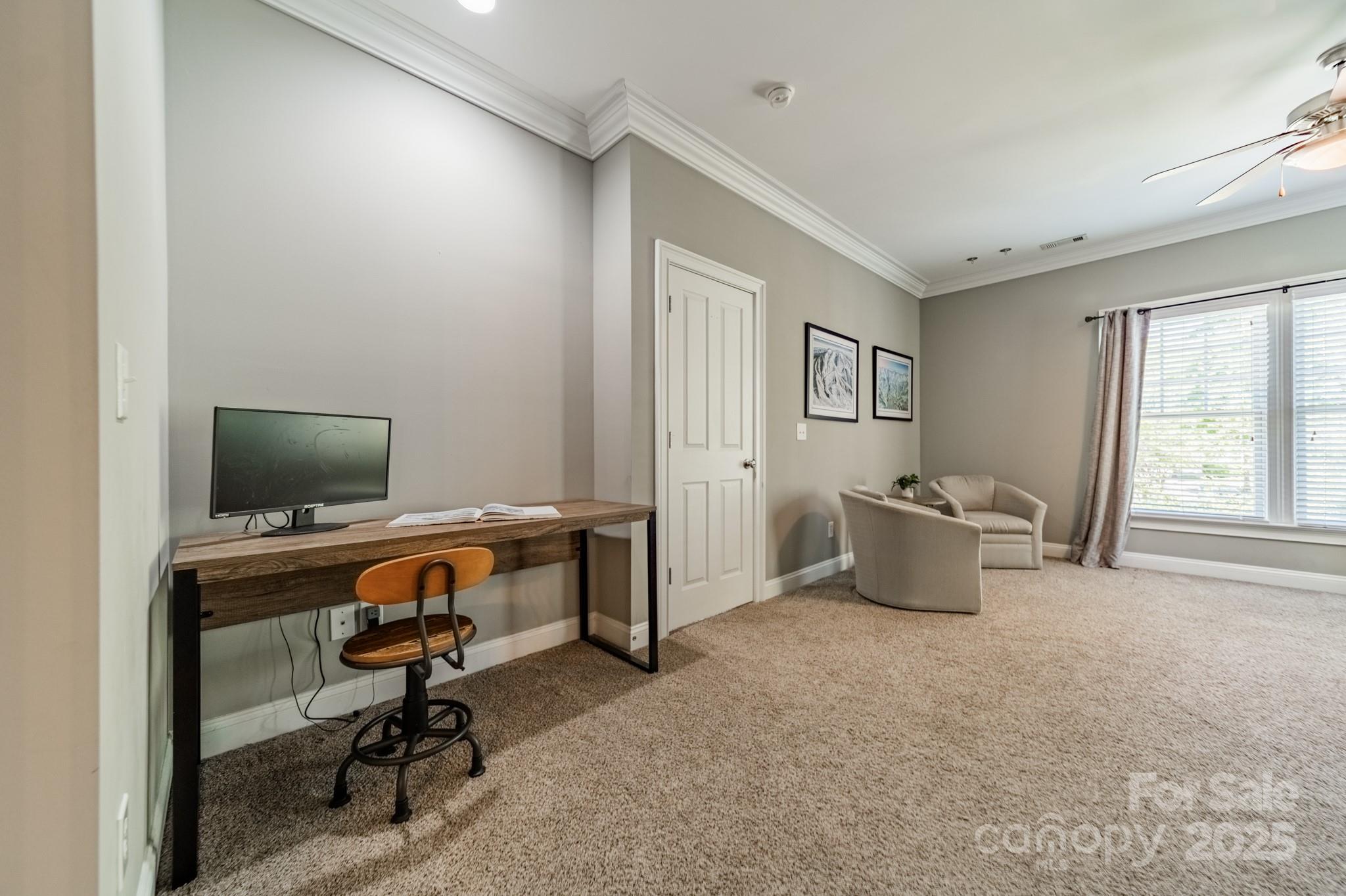 5868 Savona Terrace Fort Mill, SC 29708 - Photo 31 of 46 a view of a workspace with furniture and a window