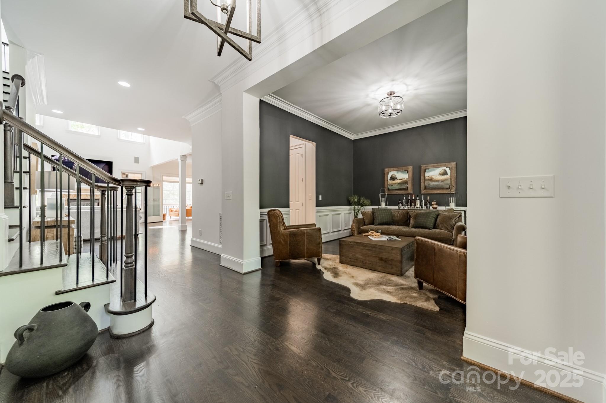 5868 Savona Terrace Fort Mill, SC 29708 - Photo 6 of 46 a view of a livingroom with furniture and hardwood floor