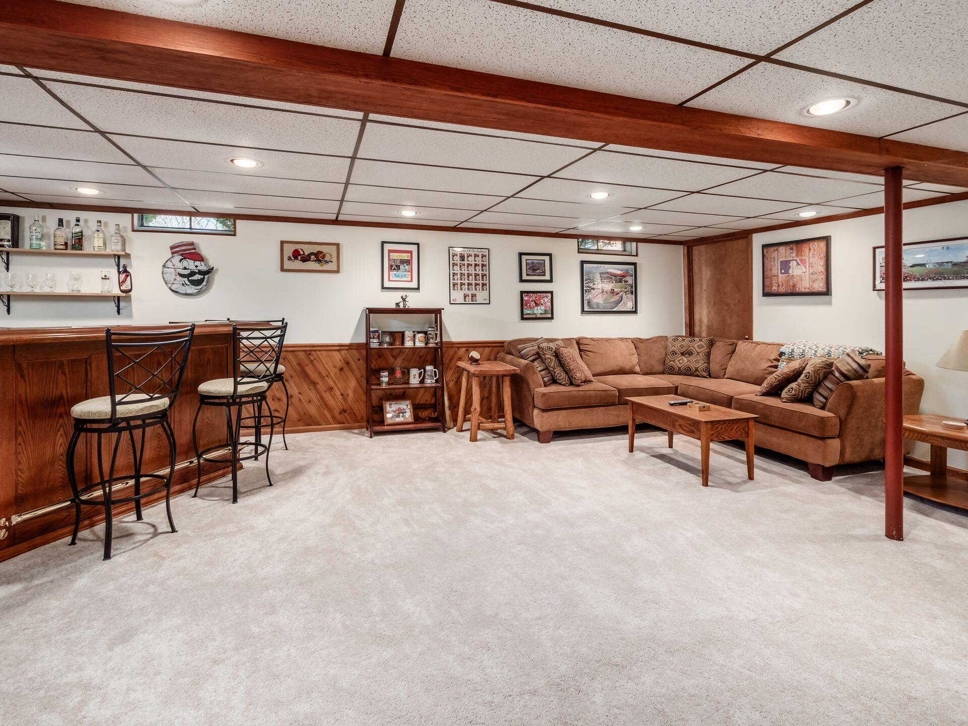 12741 Goodman Road Ashville, OH 43103 - Photo 29 of 61 Finished Basement