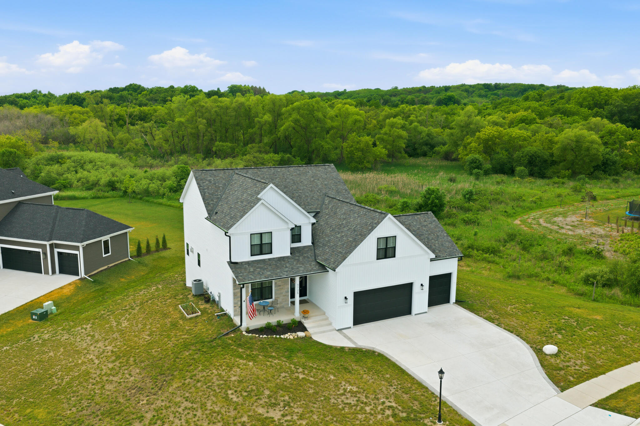 3725 Olde Howell Road Waukesha, WI 53188 - Photo 47 of 49 3725 Olde Howell Rd, Waukesha - Drone-5
