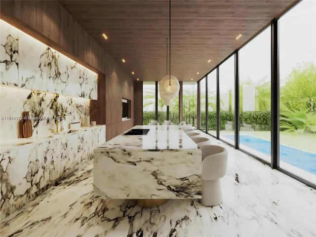 a close view of dining table